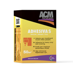 Клей для обоев Acm Adhesiva S для виниловых обоев на бумажной основе 250 гр
