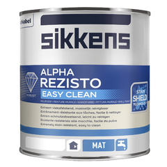 5566105 Краска Sikkens Alpha Rezisto Easy Clean для стен и потолков 1 л