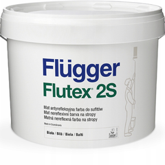 76734 Краска Flugger Flutex 2S для потолка 0.75 л