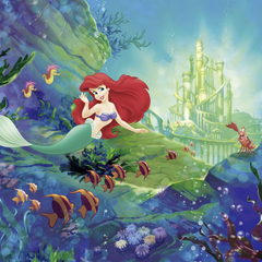 8-4021-Ariel--S-Castle Фотообои Komar Disney x