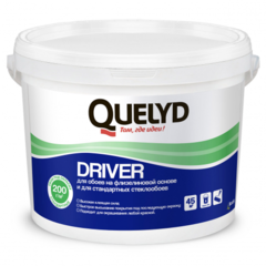 Клей для обоев Quelyd Driver для обоев на флизелиновой основе и для стандартных стеклообоев 9 кг
