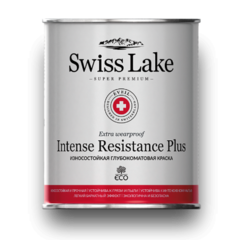 Краска Swiss Lake Intense Resistance Plus для стен и потолков 9 л